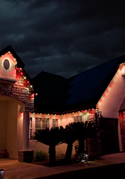 Craftsman , holiday red & white