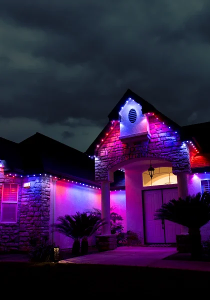 Stone-facade estate , full RGB scene